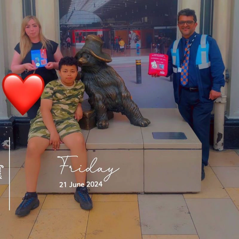 Bleed Control Kit - Paddington Station - James Sister and Nephew