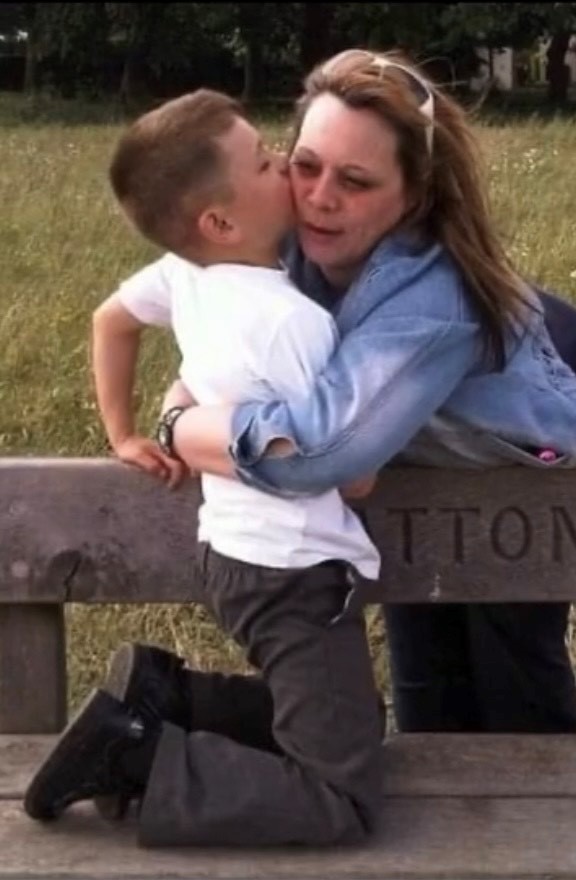 James and his mother