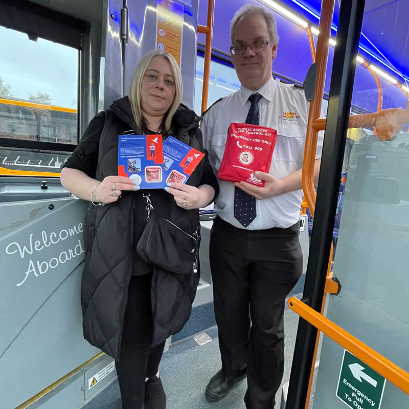 Sanders Buses - Flyers and Bleed Control Kit